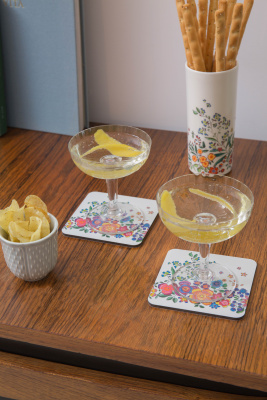 Набор из 4 подставок под бокалы