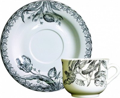 Чашка чайная с блюдцем 2шт